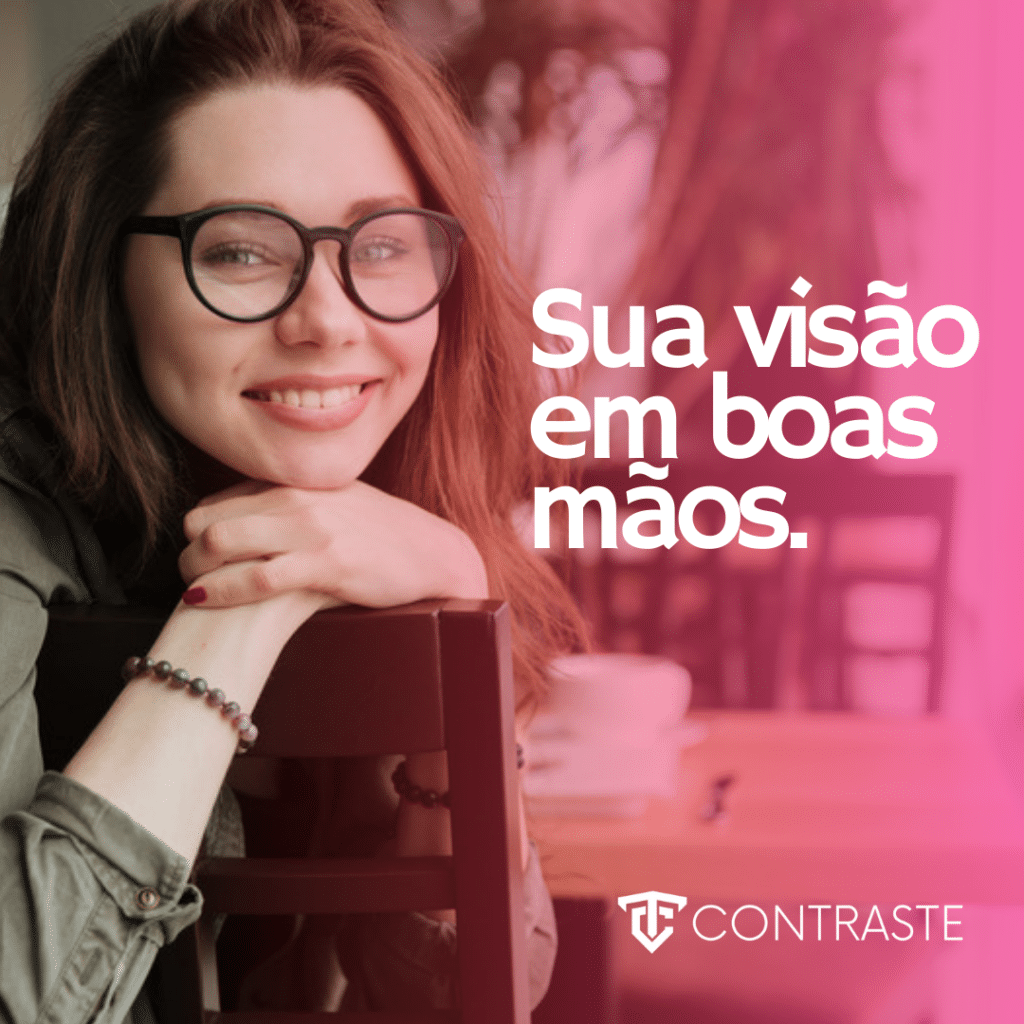 oculos e armações contraste sua visão nos cuidamos